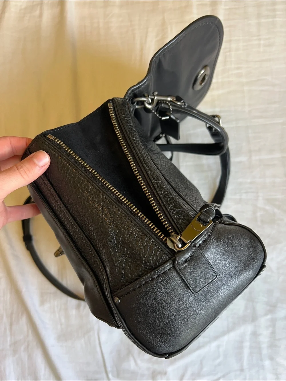 Coach Faye Convertible Backpack to Crossbody Bag